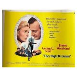 They Might Be Giants 1971 vintage movie poster