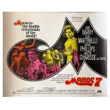 Maroc 7 1967 vintage movie poster