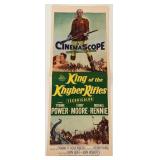 King of the Khyber Rifles vintage movie poster