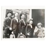 Eddie Quillan and friends vintage photo