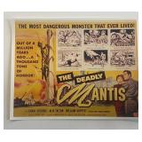 The Deadly Mantis vintage movie photo
