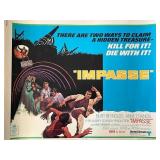 Impasse 1969 vintage movie poster