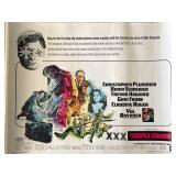 Triple Cross 1966 vintage movie poster