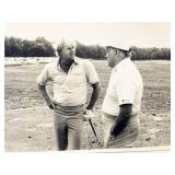 Bob Hope and Jack Nicklaus unsigned photo