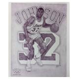 Magic Johnson Original Artwork