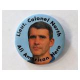 Lieut. Col. North All American Hero Pin
