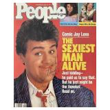Jay Leno autographed People magazine cover