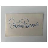 I Walk the Line Estelle Parsons original signature