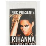 Rihanna 2009 Backstage Pass