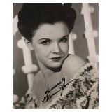 Gloria Jean signed photo