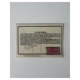 Village People Felipe Rose signed trading card