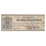 Major General William Arnold signed check