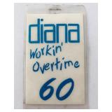 Diana Ross Backstage Pass