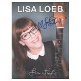 Musician Lisa Loeb signed photo
