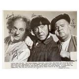 The Three Stooges signed photo
