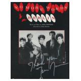 Berlin signed music sheet
