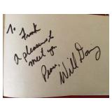 Will Downing original autograph