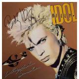 Billy Idol Whiplash Smile signed album