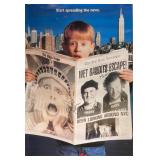 Home Alone 2 cast signed movie poster