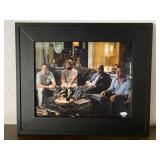 The Hangover Mike Tyson signed movie photo. JSA...