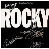 Rocky 1976 original cast signed soundtrack