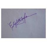 Elizabeth Taylor Signature Strip
