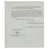 Author Sir Osbert Sitwell signed film contract