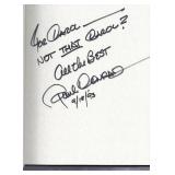 Political Cartoonist Paul Conrad signed book