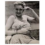 Jane Wyman signed photo