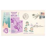 Skylab Edward Gibson signed commemorative envelope