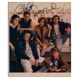 The Breakfast Club cast signed movie photo