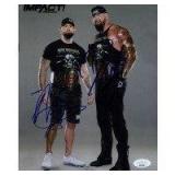 Good Brothers Doc Gallows Karl Anderson Signed...