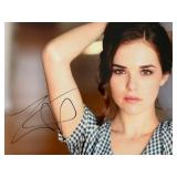 Zombieland Zoey Deutch signed photo