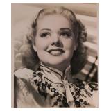 Hello, Dolly! Alice Faye signed photo