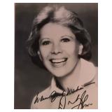 Singer and TV personality Dinah Shore signed photo