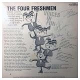 The Four Freshmen Voices in Fun band signed album