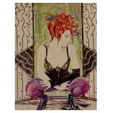 Artist Olivia DeBerardinis Pin Up 1992...