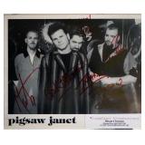 Pigsaw Janet signed photo