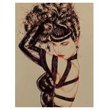 Artist Olivia DeBerardinis Pin Up 1992...