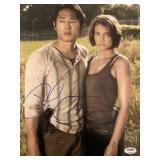 The Walking Dead Lauren Cohan signed photo