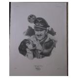 Nazi General Adolf Galland Signed Photograph