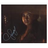 Christian Serratos signed Walking Dead photo