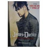 James Durbin signed poster