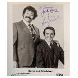 Jack Burns/ Avery Schrieber signed photo