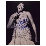 Singer Della Reese signed photo