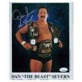 Dan The Beast Severn Signed Photo