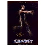 Divergent Shailene Woodley signed mini poster
