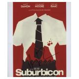 Suburbicon Matt Damon signed photo. GFA...