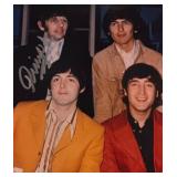 The Beatles Ringo Starr signed vintage band photo