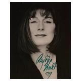 Anjelica Huston signed photo